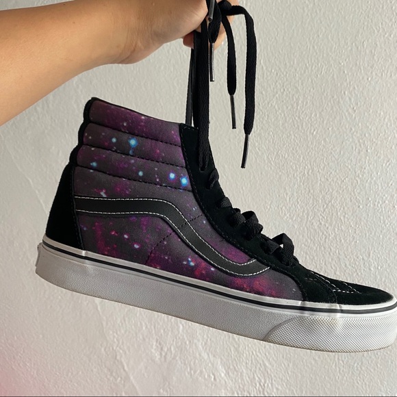 galaxy vans high tops